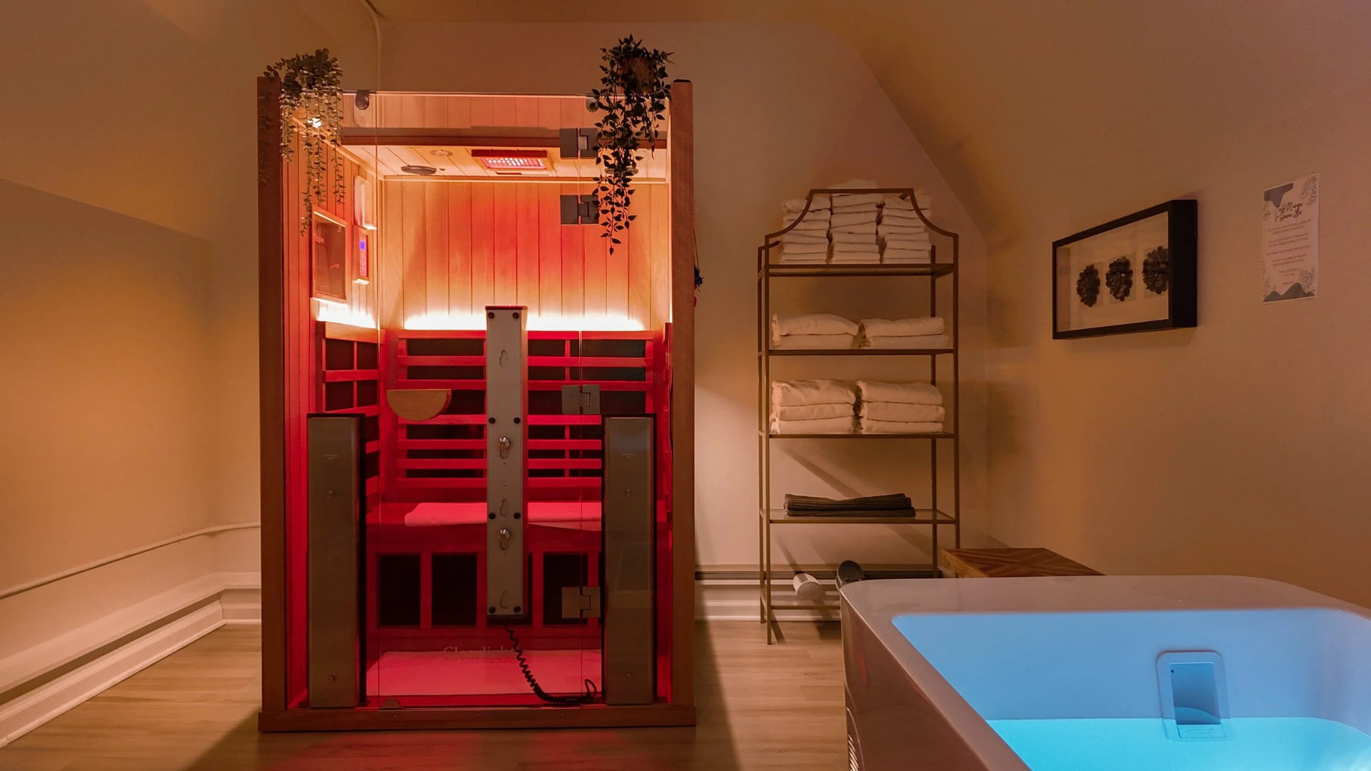 Contrast Therapy service at Harmony Falls in Woodstock
